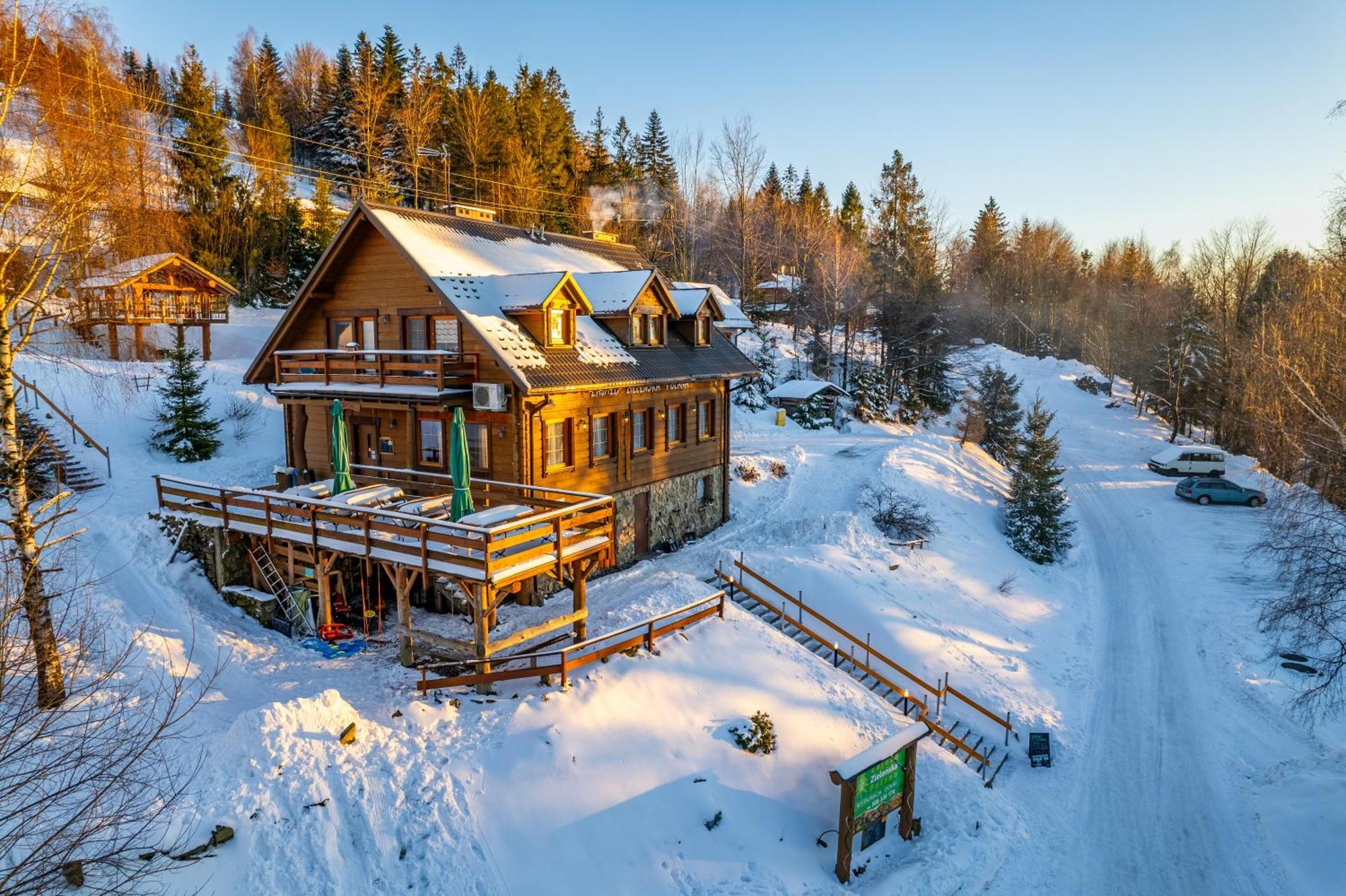 Domki - Zajazd Zielenska Polana Wisła Exterior foto